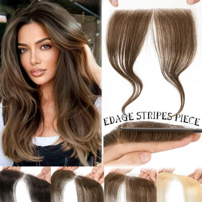 Base de encaje atado a mano Topper Remy extensión de cabello humano toupee línea de cabello retroceso EE. UU. Foto 1 de 4