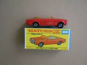 REPAINTED CUSTOM MATCHBOX SUPERFAST No. 69 ROLLS ROYCE SILVER SHADOW COUPE + BOX - Picture 1 of 12