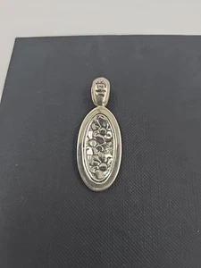 Ciondolo vintage Ann King in argento sterling e oro 18 carati - Foto 1 di 6
