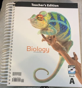 BJU Biology, Teachers Edition, Book A w/CD, Fifth Edition, VERY GOOD - Picture 1 of 2