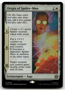Origin of Spider-Man #9 (Foil) (NM) Spider-Man SPM Magic MTG - Picture 1 of 2