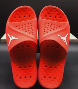 Jordan Super.Fly Team Slide Gym Red/White Jump man 716985-602 Size 10 - Picture 1 of 5