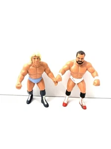 WCW GALOOB RIC FLAIR & ARN ANDERSON WRESTLING FIGURES 4 HORSEMEN VINTAGE WWE - Picture 1 of 5