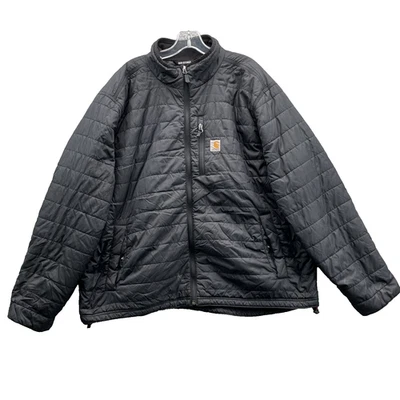 Carhartt Rain Defender Puffer Jacket Men 2XL Insulated Relaxed Outdoor Gorp Work - Image 1 of 4