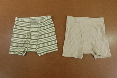 Cueca boxer Hanes criança menino tamanho 4T algodão orgânico pacote com 2 nova - Imagem 1 de 4