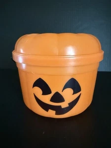Vintage 1986 McDonalds Kürbis Halloween Eimer Original McPunkn Trick or Treat - Bild 1 von 8