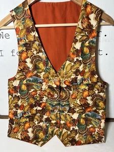 Gilet eccentrico nonna core zucca Ringraziamento raccolta taglia media. Bb - Foto 1 di 8