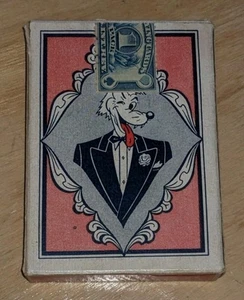 VinTaGe WP ART STUDIOS PIN UP GIRL NUDES RISQUE POKER PLAYING CARDS BIG BAD WOLF - Picture 1 of 6