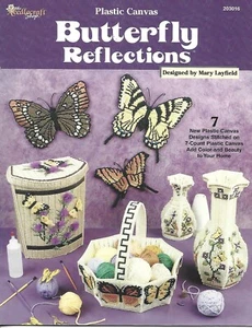 Butterfly Reflections - Plastic Canvas Instruction Booklet - Picture 1 of 2