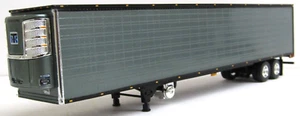 DCP gray/black Utility tandem axle reefer trailer 1/64 no box... - Picture 1 of 4