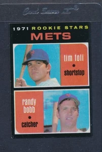 1971 Topps #083 Mets Rookie Stars Foli/Bobb EX *2456 - Picture 1 of 1
