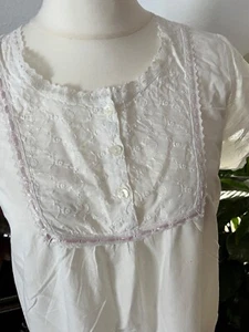 Nachthemd Negligee 38 M Marks&Spencer Strandkleid Ibiza Baumwolle Landhaus Boho - Bild 1 von 4