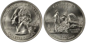 2005-D California State Quarter 25c Uncirculated Coin - Denver Mint STD31 - Picture 1 of 1