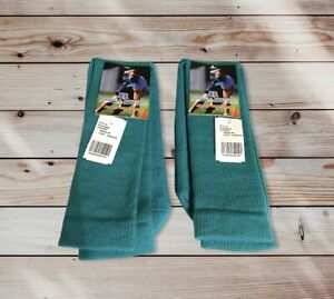 Lot of 2 Pair VTG New Russell Athletic All Sports Socks Marlin Color Sz Medium 