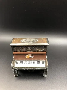 Vintage Miniature Playme Piano Shaped Die Cast Pencil Sharpener Copper Look #969 - Picture 1 of 6