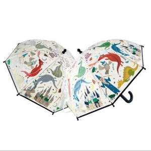 Kids Dome Umbrella Clear With Spellbound Design Colour Changing Kids Brolly - Picture 1 of 1