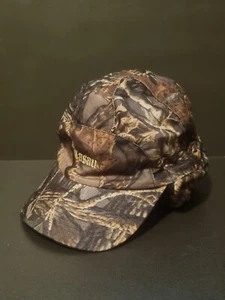 Seclusion 3D Tree Camo Hunting Winter Hat Cap Mens 59cm - Picture 1 of 12