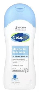 Ultra Gentle Body Wash, Fragrance Free, 16.9 fl oz (500 ml) - Изображение 1 из 4