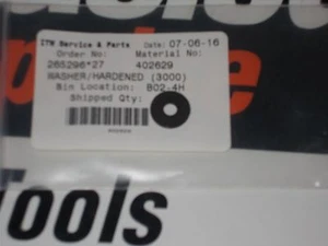"NEW" Paslode Part # 402629 WASHER/HARDENED (3000) - Picture 1 of 1