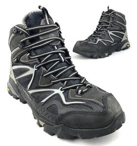 Merrell Tahr Mid GTX Men’s Size 10 Hiking Boots Waterproof Black Wild Dove - Picture 1 of 12