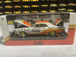 Chase 1970 DODGE CHALLENGER T/A DRAG CAR "PAUL ROSSI" 1/24 BY M2 40300-132 A - Picture 1 of 5