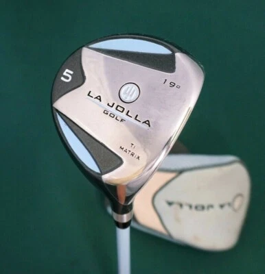 Ladies La Jolla TI Matrix 19° 5 Wood Ladies Graphite Shaft La Jolla Grip - Image 1 of 4