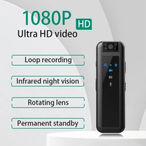 Pen Style Camcorder Persönliche Kamera Kleidung Clip Halter Schutzhülle für DVR - Bild 1 von 13