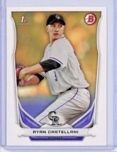 2014 Bowman Draft #DP46 Ryan Castellani Rookie RC - Colorado Rockies - MINT - Picture 1 of 2