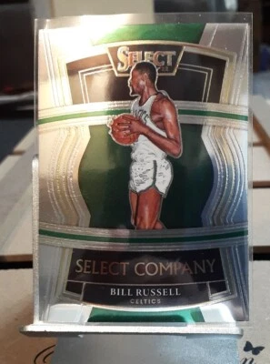 2021-22 SELECT .. BASKETBALL CARD 🏀.. BILL RUSSELL.. SELECT COMPANY.. SILVER  - Image 1 of 3