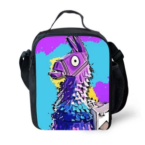Boys Girls Kids Cartoon Insulated Lunch Cool Bag Outing School Food Picnic Box~ - Picture 1 of 13