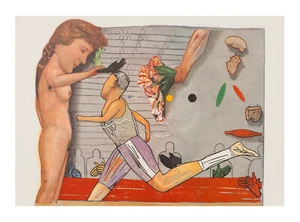 Pat Andrea, Lithografie, signiert und nummeriert. - Bild 1 von 1