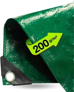 Abdeckplane wasserdicht - 150 g/m² - Plane - Gewebeplane mit Ösen Abdeckplane - Bild 1 von 7