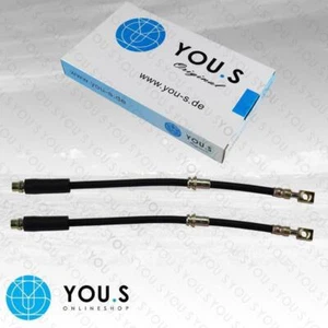 2 X Brake Hoses Front Left+Right for Opel Zafira A (99-05) - 562377 - Picture 1 of 3