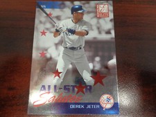 2002 Donruss Elite Derek Jeter #'ed 1675/2000 All-Star Salutes-YANKEES