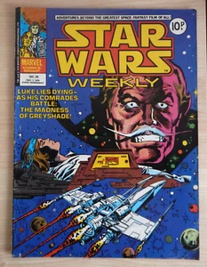 Star Wars Weekly Nr. 39 November 1978 Te Madness Of Greyshade! - Bild 1 von 2