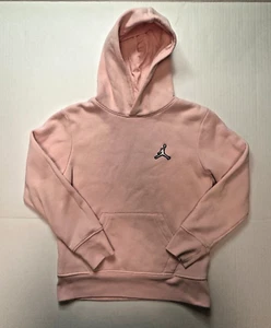 Air Jordan Youth Unisex Pastel Pink Hoodie Pullover Kids Small - Picture 1 of 5