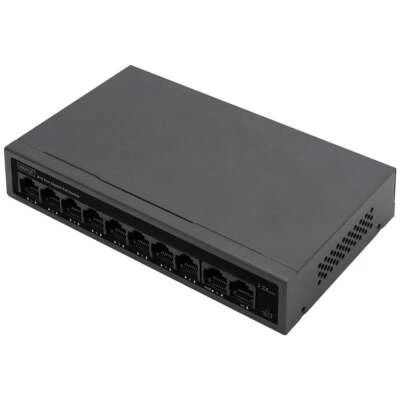 Digitus DN-95357 Netzwerk Switch 8 + 2 Port 10 / 100 / 1000 MBit/s PoE-Funktion