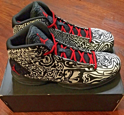 Nuevo Jordan Super Fly 4 JCRD Blanco/Gimnasio Rojo-Negro INFRRD 23 10.5 Foto 1 de 4