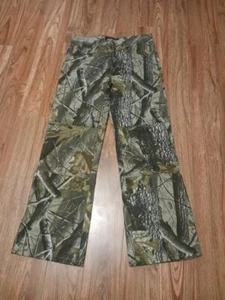 Pantalones de caza juveniles carga Real Tree 6 bolsillos nuevos con etiquetas - talla (12R) cintura ajustable - Imagen 1 de 6