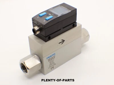 Sensor de flujo FESTO SFAW-32U-G12-2SVA-M12-SA 571434 1,8 - 32 L/min conexiones G12 Foto 1 de 4