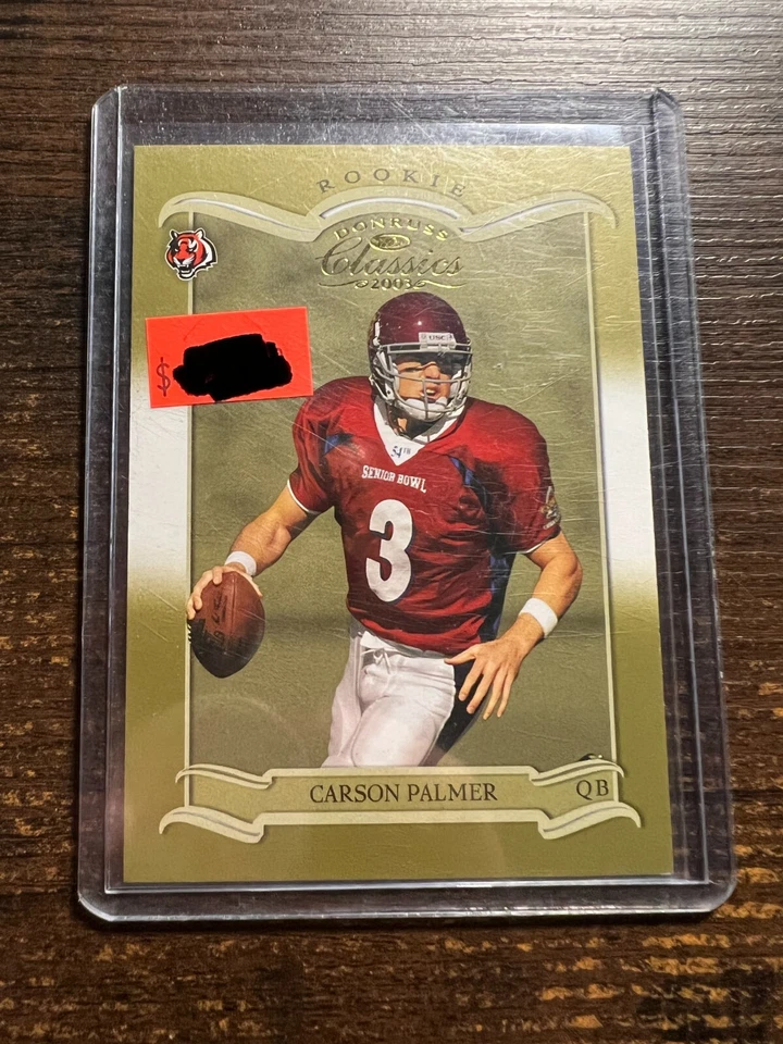 A127,283 - 2003 Donruss Classics #153 Carson Palmer RC/900 - Image 1 of 1