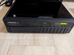 Meridian 508 20-Bit CD Player High-End with Remote, Works & Looks Great, Video - Picture 1 of 12