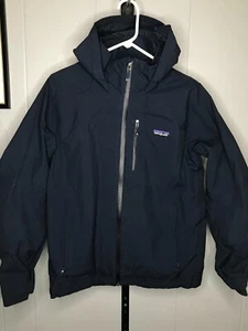 Chaqueta con capucha Patagonia Windsweep para hombre H2No azul chaqueta de lluvia para hombre talla XS sin línea - Imagen 1 de 7