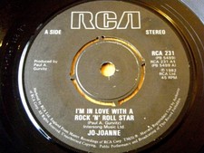 JO-JOANNE - I'M IN LOVE WITH A ROCK 'N' ROLL STAR  7" VINYL