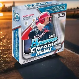 2024 Bowman Chrome Baseball MEGA BOX Factory Sealed 35 Cards - Bild 1 von 6