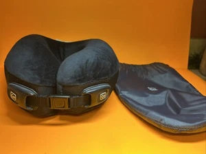 Black Memory Foam U Shaped Travel Sleep Pillow Head Back Neck Support Cushion GO - Picture 1 of 4