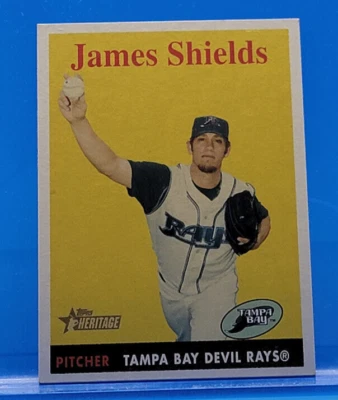 James Shields P Rays Topps Baseball Card #237 2007 - Image 1 of 2
