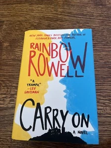 Carry On by Rainbow Rowell, Hardcover, Signed, 1st/1st - Picture 1 of 3
