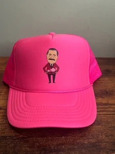 Mr. Belvedere Pink Trucker Snapback Baseball Cap Mütze Schaumstoff Neu - Bild 1 von 7