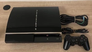 Consola Sony PlayStation 3 Negra PS3 CECHA00 60GB Controlador JUEGO JAPÓN Probado - Imagen 1 de 13